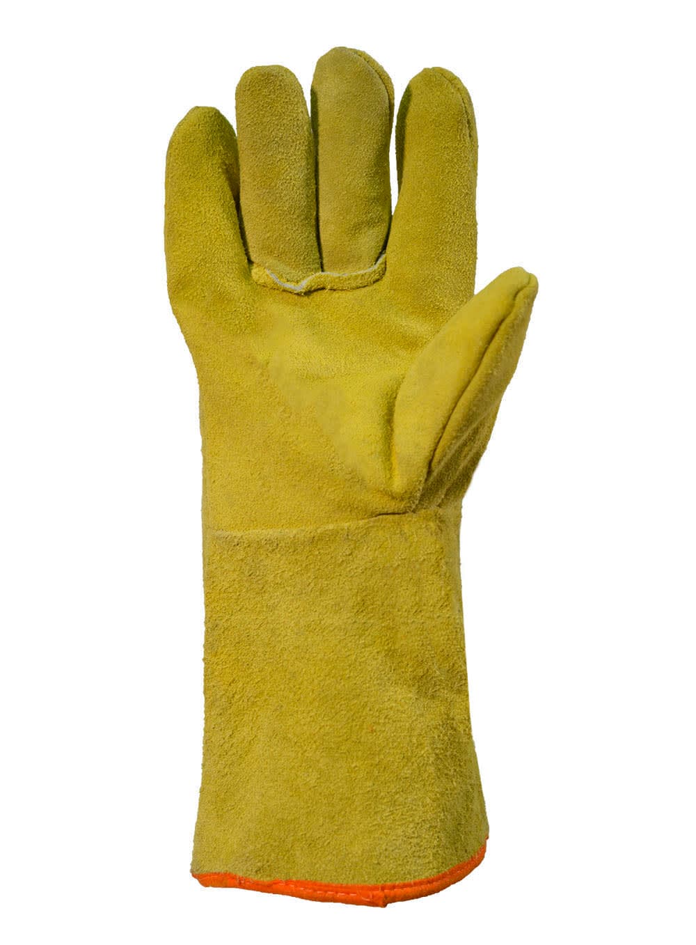 GUANTE DESCARNE SOLDADOR COST. KEVLAR AMARILLO