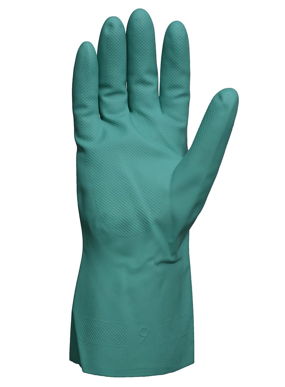 GUANTE ACRILO NITRILO BLANCO/VERDE INDUST. QUIMICA
