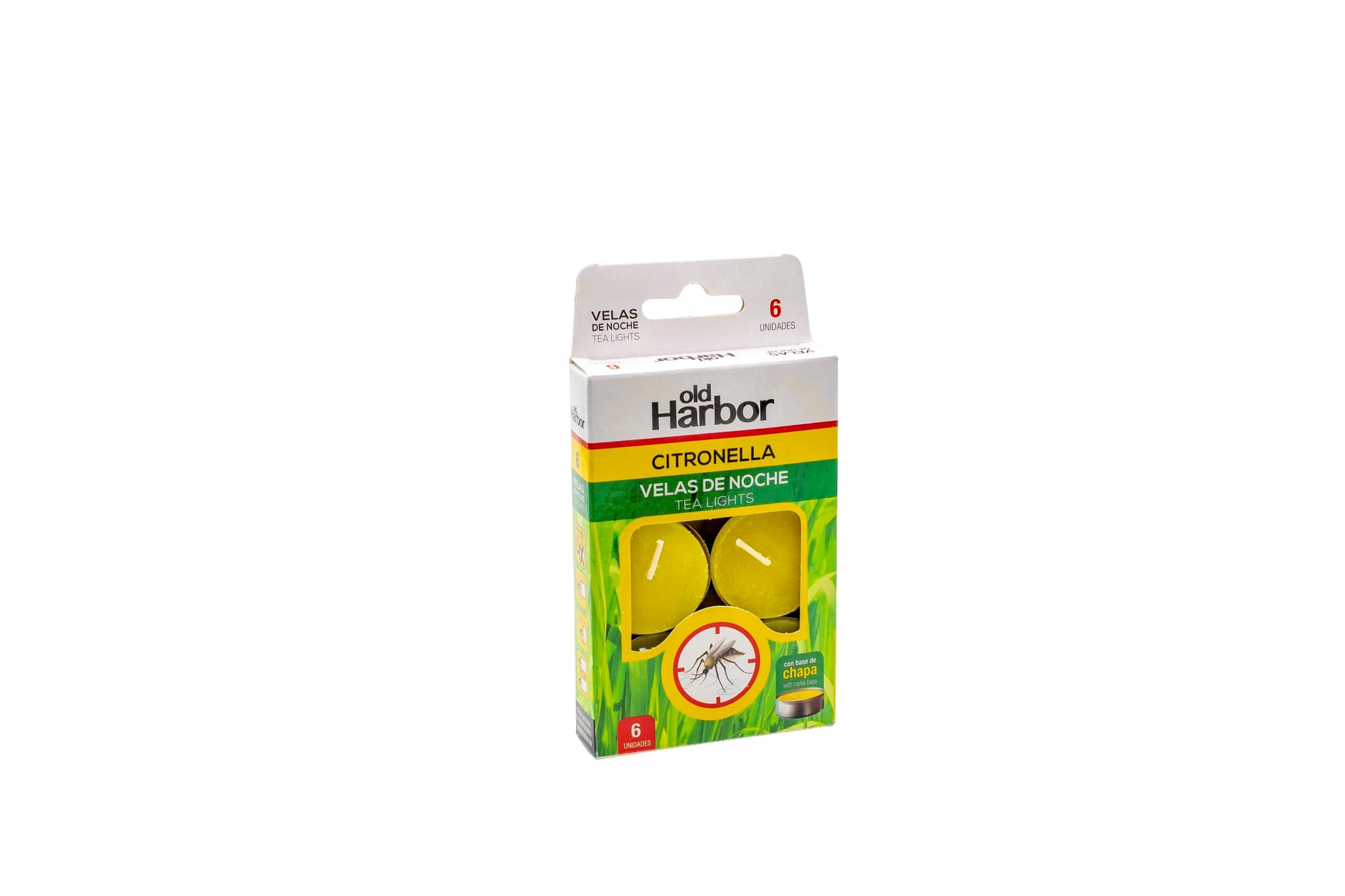 VELA DE NOCHE CITRONELLA X6U OLD HARBOR