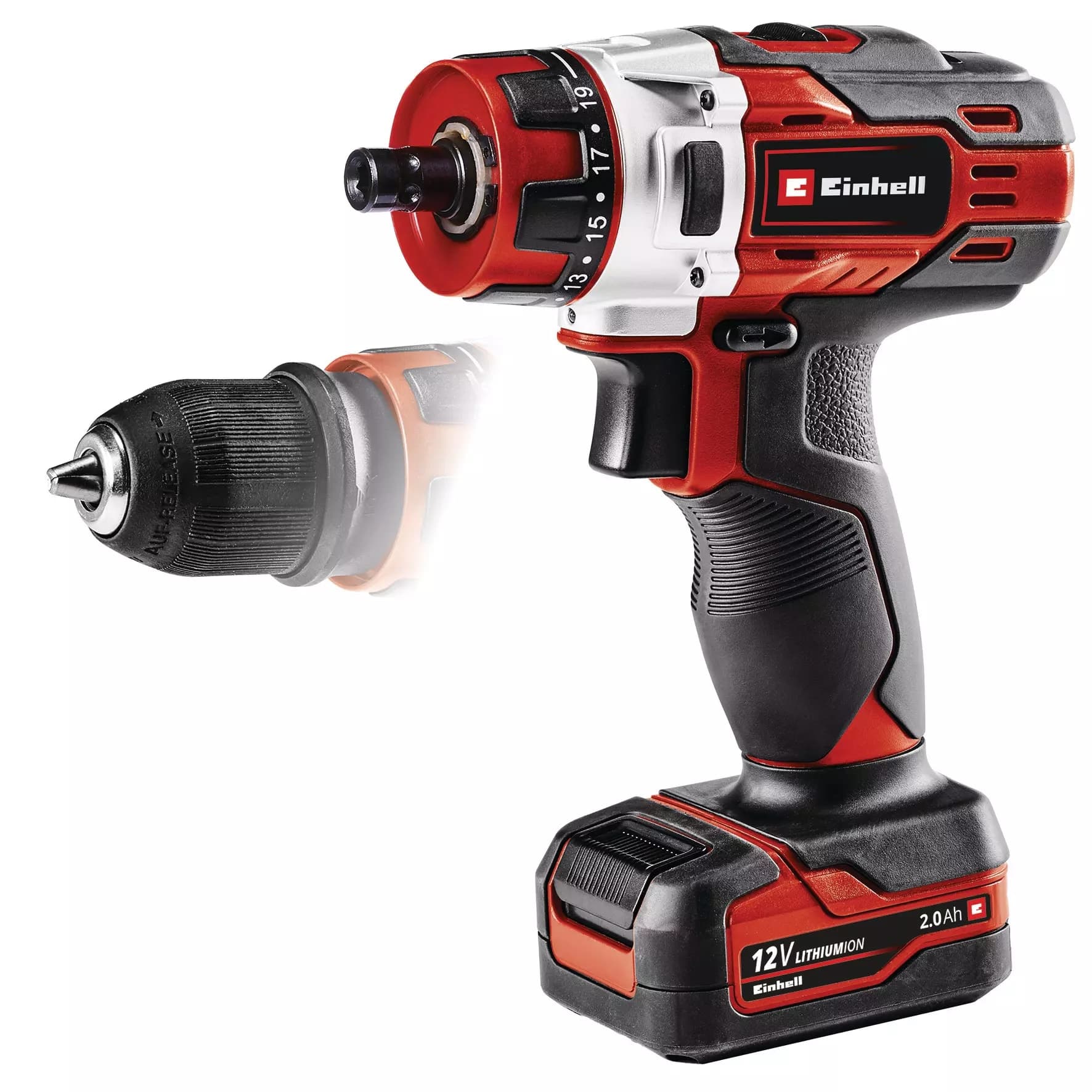 BAT - ATORNILLADOR TAL.EINHEL 12V 10MM TE-CD 12/1 X-LI 1BAT+CARG 2AH