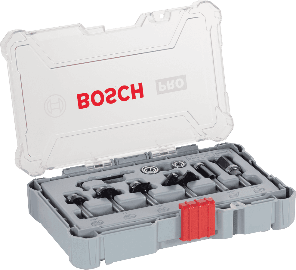 JUEGO FRESAS BOSCH 6PCS