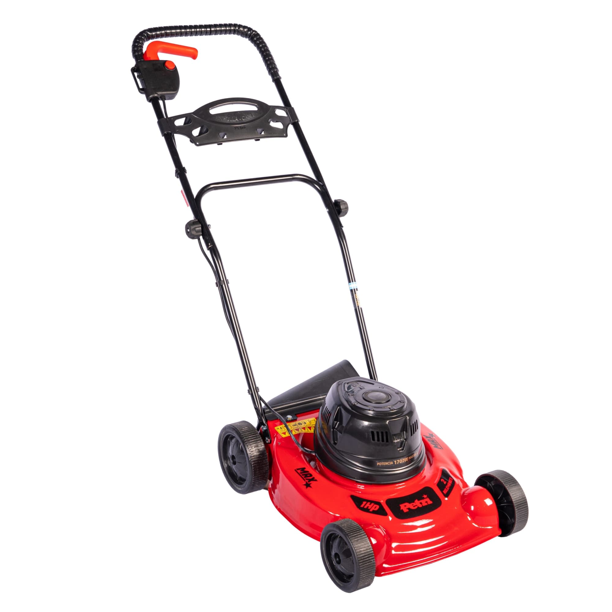 CORTACESPED ELECTRICA PETRI 1HP 41CM S/BOLSA 1700W-1000M2 ***