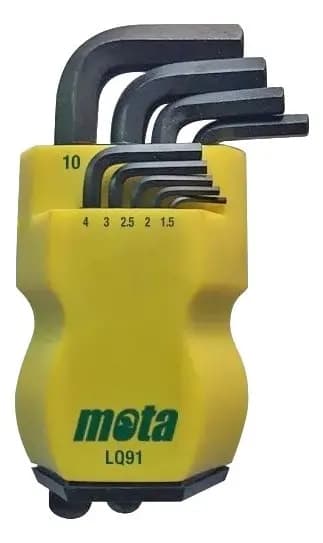 JGO LLAVES ALLEN MOTA 9 PZS CORTAS 1.5-10MM