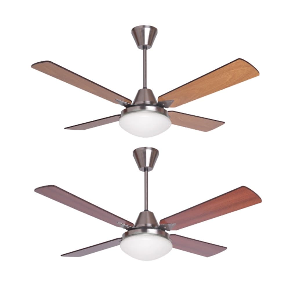 VENTILADOR DE TECHO AXEL ACERO Y MADERA