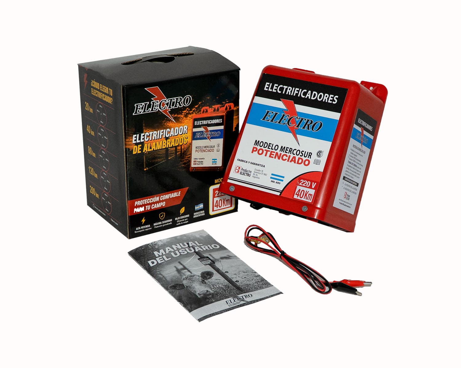 ELECTRIFICADOR ELECTRO 220V 40KM