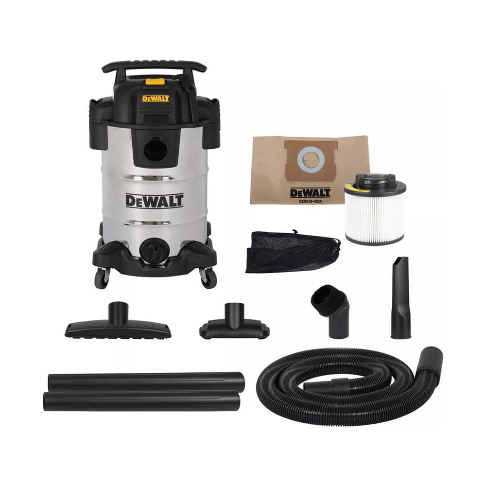 ASPIRADORA 30L DEWALT - 1050W SECO/HUMEDO 3EN1