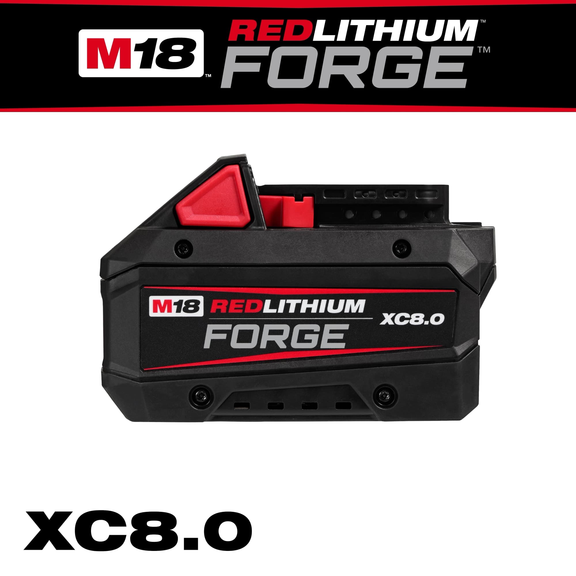 BAT - BATERIA MILWAUKEE 18V 8 AH XC8.0 FORGE